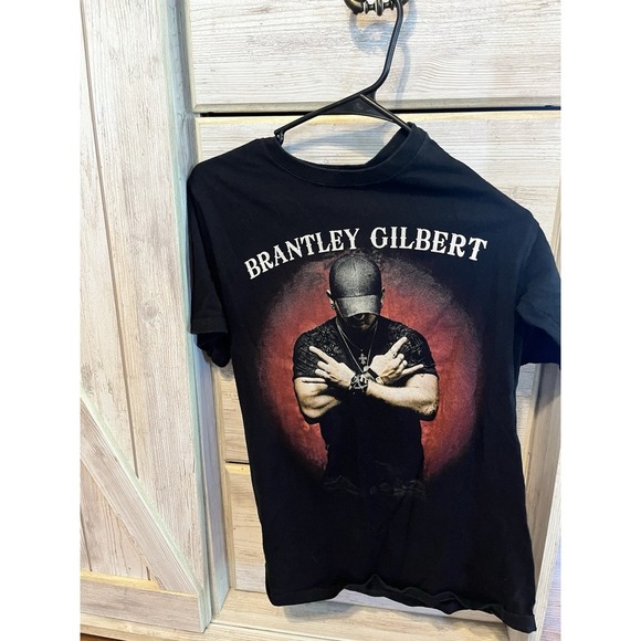 Anvil Other - Brantley Gilbert Concert Tour Shirt Black Size Small